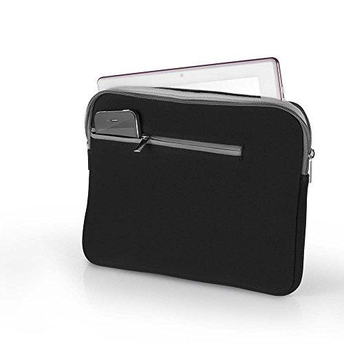 Multilaser BO400 - Case Neoprene Para Notebook Até 15,6 Pol. Preto E Cinza