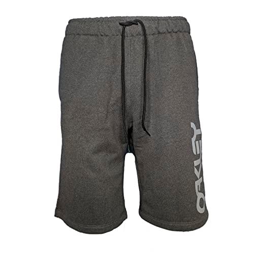 Bermuda Oakley Masculina B1B Fleece Shorts, Preto, XG