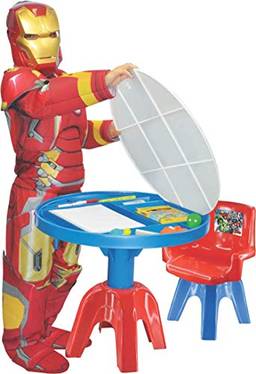 Lider Brinquedos Mesinha the Avengers com Cadeira Lider, Multicores