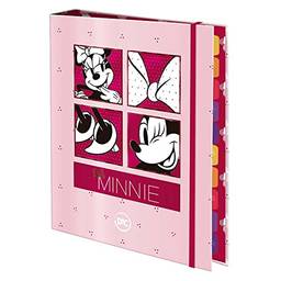Caderno Argolado Minnie Colegial com 48 folhas - 3781