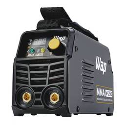 WAP Máquina de Solda Inversora MMA W250 com Display Digital e Função VRD, Portátil, Solda Eletrodos de até 4mm Bivolt