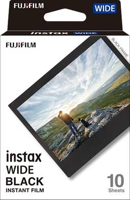 Fujifilm Película preta Instax Wide - 10 exposições