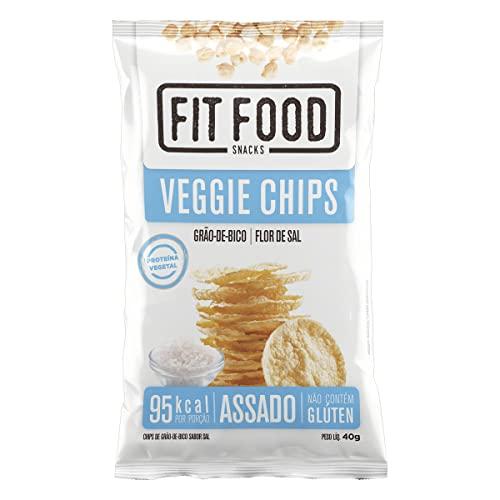 VeGGie Chips Grão de Bico Flor de Sal Fit Food 40g
