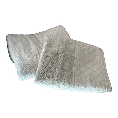 jogo toalhas 2 peças banho e rosto safira gramatura 420 (gelo)