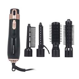 Staright 4 em 1 secador de cabelo estilizador e volumizador modelador de cabelo modelador alisador escova secador de cabelo pente rotativo
