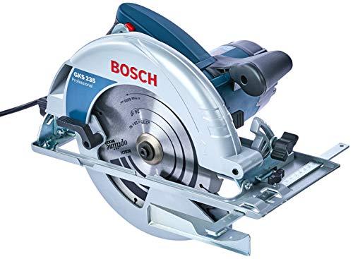 Serra Circular Bosch GKS 235 1700W 127V 1 disco e guia