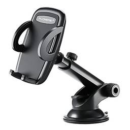 Suporte Tomshin para telefone automotivo pára-brisa do telefone do carro titular do painel de telefone celular suporte suporte universal preto