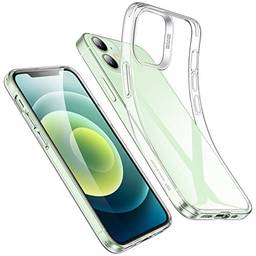 ESR Clear iPhone 12 Mini Case, Silicone Slim Clear Soft TPU, Capa de Silicone Flexível para iPhone 5,4"(2020), Clear