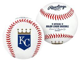 Logotipo de beisebol MLB Kansas City Royals Team, oficial, branco