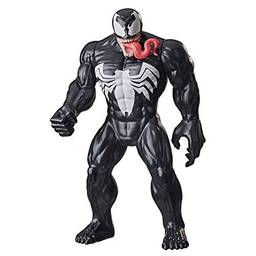 Boneco Marvel Olympus, Figura de 24 cm, para Crianças Acima de 4 Anos - Venom - F0995 - Hasbro, Preto, branco e vermelho