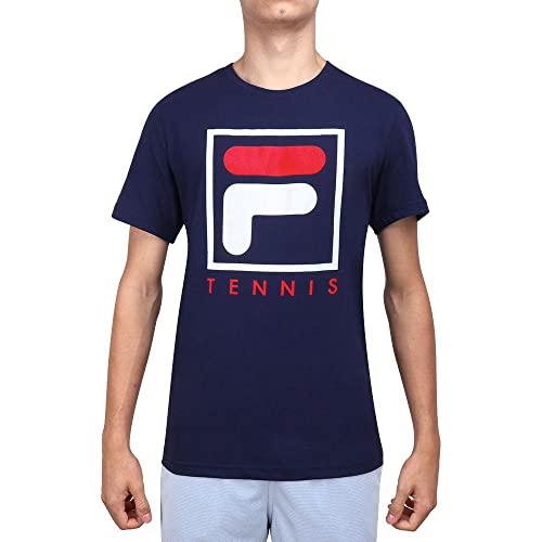 Camiseta Soft Urban, FILA, Masculino, Marinho/Branco/Vermelho, M