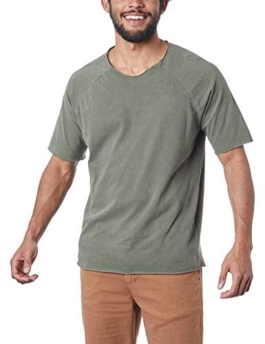 Camiseta,T-Shirt Over Cânhamo Yogue,Osklen,masculino,Verde Forest,M