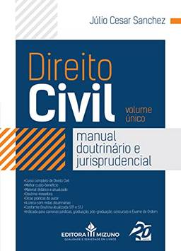 Direito Civil: Manual Doutrinário e Jurisprudencial (Volume 1)