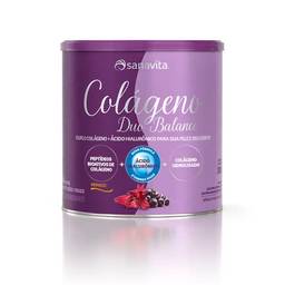 Colágeno Duo Balance - Hibiscos c/frutas roxas - Lata 330G