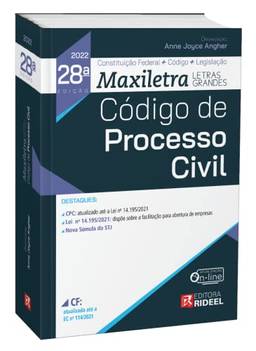 Código de Processo Civil - Coleção Maxiletra - 28ª Edição (2022)