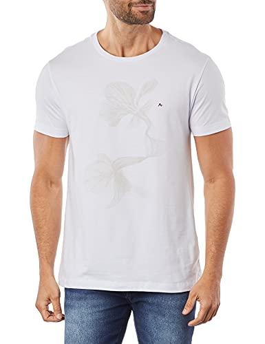 Camiseta Estampa Linha Flor (Pa),Aramis,Masculino,Branco,XGG