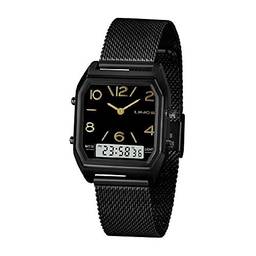 Relógio Lince Feminino Ref: Lanh118l P2px Anadigi Black