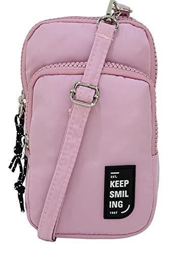Shoulder Bag Bolsa Transversal Pequena Lenna's B049 Rosa