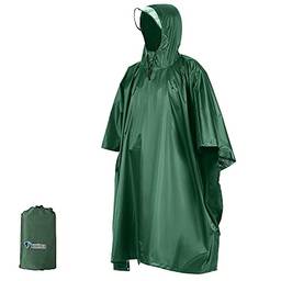 mingzhe Capa de chuva impermeável para poncho de chuva com capuz capa de chuva leve para ciclismo caminhada jaqueta casaco com capuz poncho de chuva tapete de piquenique para motocicleta