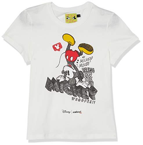 Camiseta Disney: Mickey Mouse Bring On The Fun, Colcci Fun, Meninas, Branco, 12