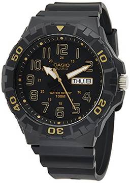 Casio MRW-210H-1A2V Relógio masculino analógico, casual, OneSize