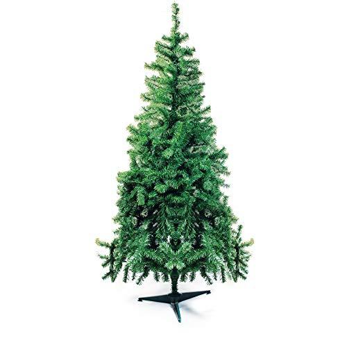 Árvore de Natal com Base Plástica, Portobelo, Verde, 250 Hastes, 1.20m, Cromus