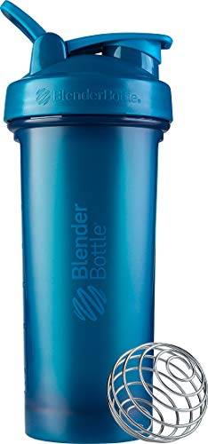 Coqueteleira clássica V2 da BlenderBottle para shakes de proteína e pré-treino, 830 ml, Ocean Blue