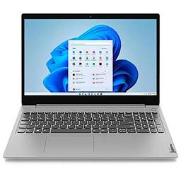 Notebook Lenovo Ultrafino IdeaPad 3i i3-10110U 4GB 256 GB SSD Windows 11 15.6" 82BS000JBR Prata