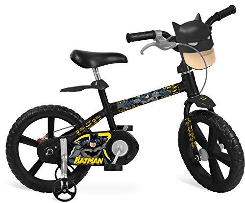 Bicicleta 14" Batman Bandeirante Preto