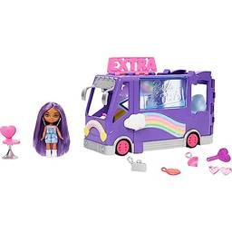 Barbie Extra Mini - Minis Conjunto de Brinquedo Ônibus Turismo
