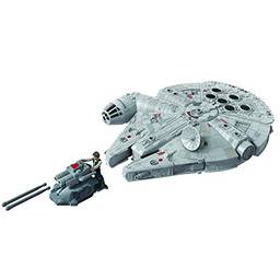Star Wars Mission Fleet Han Solo Nave Milennium Falcon - Figura de 6 cm e Veículo - E9343 - Hasbro