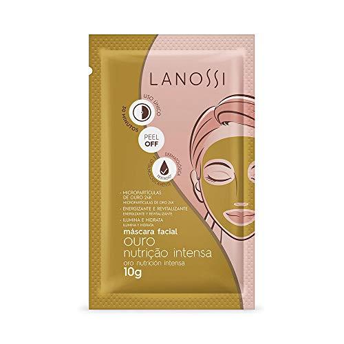 Máscara Facial Ouro Nutrição Intensa 10G, Lanossi Beauty & Care, Dourado