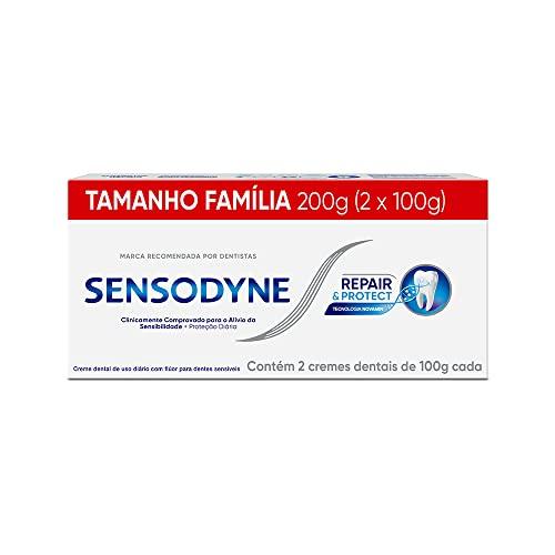 Sensodyne - Creme Dental Repair & Protect - (2x100g)