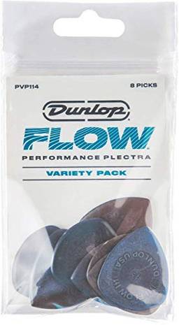 Jim Dunlop Palhetas de guitarra Flow Variety Pack (PVP1.14)