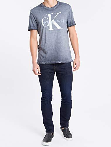 Camiseta Logo grande, Calvin Klein, Masculino, Azul Escuro, M