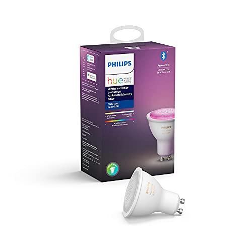 Philips Hue GU10 White & Color Ambiance com Bluetooth L mpada Inteligente