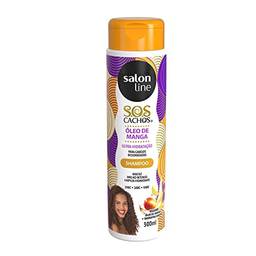 Shampoo - S.O.S Cachos, 300 ml, Salon Line, Salon Line, Branco