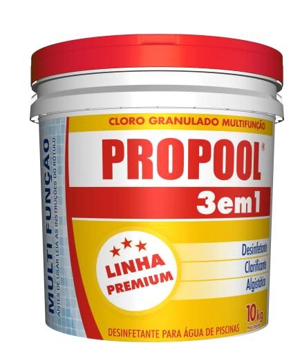 Balde cloro granulado Propool 3 em 1 HidroAll - 10 kg