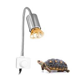 KKmoon Lâmpada de calor de halogênio 25W UVA UVB Lâmpada de aquecedor Lâmpada para aquário de tartaruga lagarto de répteis
