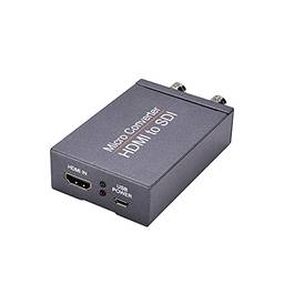 ERYUE Adaptador de áudio conversor HDMI para dois SDI NK-M009 compatível com 720P/1080P