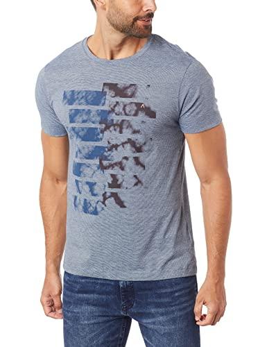 Camiseta Estampa Zoom (Pa),Masculino,Azul,P