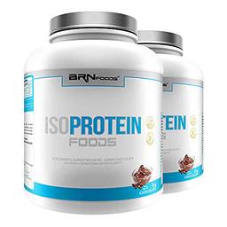 Kit 2x Iso Protein Foods 2kg - Br Nutrition Foods (Chocolate)