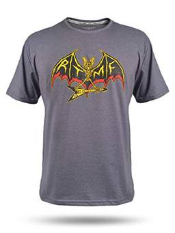 Camiseta Morcego Rock'n'Roll Roxa