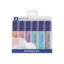 Staedtler 364 CWP6PA | Textsurfer Classic | 6x Marca Texto | Pastel