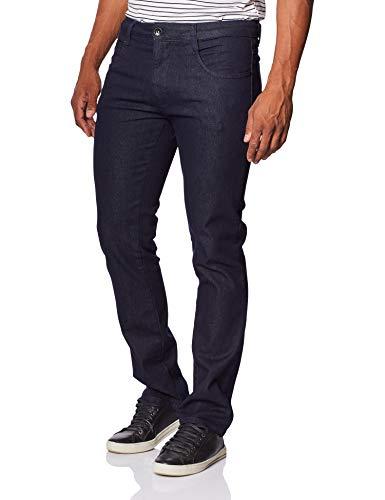 Jeans Regular Amaciada Escura, Aramis, Masculino, Azul Escuro, 40