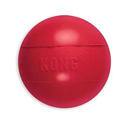 Brinquedo Kong para Cães Ball W/Hole Vermelha