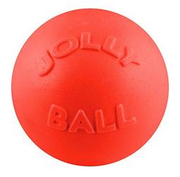 Jolly Pets Bola de brinquedo para cachorro Bounce-n-Play, 20 cm, laranja, (modelo: 2508 OR)