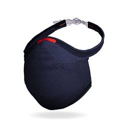 Máscara Fiber Knit Sport + Filtro de Proteção + Suporte (Azul Marinho, G)