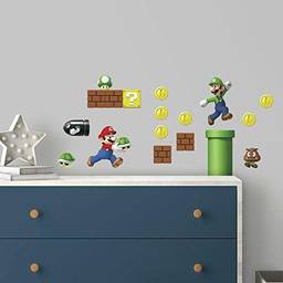 Adesivo de Parede Super Mario Build a Scene RoomMates