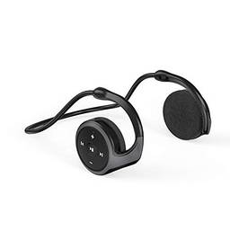 Fone de ouvido, Romacci A-23 Fone de ouvido sem fio à prova de suor Bluetooth 5.0 Fone de ouvido de música Esportes Fone de ouvido de corrida USB de carregamento HD Chamada com microfone de redução de
